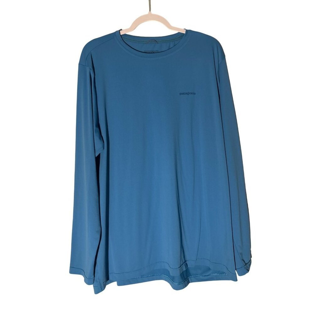 Patagonia Men's Capilene Cool Daily Wild Fish Wild Waters Graphic Long Sleeve XL